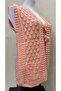 Angora Glitter Knit Women's Vest - 2