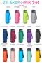 2-Piece Tritan Flask Set 500 Ml 14 Different Color Options Fiftyfifty - 4