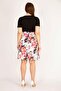 Women's Black Wraped Collar Waist Belted Dress 26a36025 - 2
