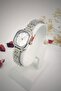 Silver Cord Silver Dial Women's Wristwatch - 5