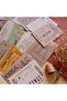 20 Pieces Vintage Paper Set - Ticket Bullet Journal Scrapbook - 2