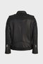 Men's Real Leather Biker Jacket - 2
