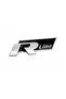 Volkswagen R Line Black-silver Metal Rear Trunk Logo - 3