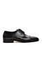 Black Inside and Outside Genuine Leather Men's Classic Shoes - 2