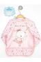 Bebechi 2 Pieces Set Combination Gazelle-Ballerina Bear 0-3 Years Old Liquid Proof Baby Food Bib - 2