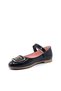 4230 Girl's Buckle Velcro Ballerina Shoes - 3