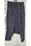 Women's Patterned Baggy Trousers with Pockets and Elastic Waist