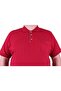 Large Size Lycra Classic Pocket Polo T-Shirt 11501 Claret Red - 5