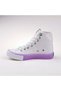 Lilac Women's Long Sneakers Bn-30189 - 3