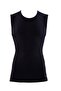 Men's Black Cotton Undershirt 9234 - 3