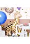 Giraffe 5 Year Old Balloon Set Star Balloon Foil Set Concept Birthday Set Age Balloon Set - 3