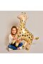 Giraffe 4 Year Old Balloon Set Star Balloon Foil Set Concept Birthday Set Age Balloon Set - 4