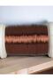 0.30 Mm (100gr - 150m) Light Brown Colored Copper Philography Wire - 4