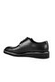 2928 Genuine Leather Black Men's Casual Shoes - 4