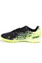 28374 Black Green Astroturf Men's Football Shoes - 3