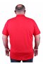 Large Size Lycra Classic Polo T-Shirt 11500 Red - 4