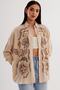 Women's New Season Sequined and Embroidered Oversize Shirt (Suitable for Size 36-46)