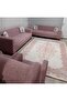 طقم غطاء أريكة على شكل شجرة جاكار من Gerbera 3+2+1+1 لون مسحوق - 2