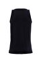 Men's Black Cotton Undershirt 9234 - 4