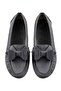 Gray Velvet Women's Ballerinas - 6