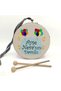 Balloon, Name, Genuine Leather, Toy Children's Drum (1-5 YEARS) (BLUE) - 2