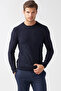 Men's Navy Blue Sweater - 11173Laci