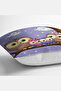 Digital Printed Decorative Pillow Cushion Cover with Owl Picture - 3