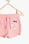 Coral Baby Girl Shorts - 3