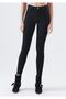 Matrushka Women's Black Non-Fading High Waist Lycra Smooth Skinny Jeans Trousers - 3