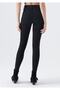 Matrushka Women's Black Non-Fading High Waist Lycra Smooth Skinny Jeans Trousers - 5