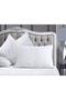 2-Piece Cotton Quilted Pillow Protector Mattress Protector 50X70 cm White