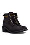 Genuine Leather Black Women's Boots 015Z100834 -9 - 4