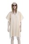 Loincloth Dress Hooded pinstripe Yellow Pje006