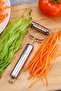 Professional Steel Double Sided Julienne Fruit Vegetable Peeler Chopper Potato Apple Fruit Peeling