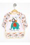 Bebechi Liquid-Proof Sleeves 2-Piece Elephant-Cute Bear Pattern 0-3 Years Old Baby Food Bib - 3