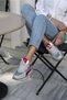 Teresa Women's Gray Fusya Airtaban Sneaker - 4