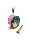 Snow White Printed, Real Leather, Toy Children's Drum (Age 1-5) (pink) - 4