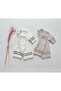 Unisex Baby & Kids Top and Bottom Set with Knitwear Shorts - 4