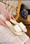 3-Piece Transparent Slippers Comfortable Women's Home and Outdoor Slippers Dowry Guest Summer Daily Slippers - 5