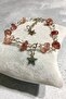 Strawberry Quartz Natural Stone Bracelet