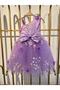 Girl's Dress Princess Model Flower Figured Half Sleeve Multi-layered Tutu Children's Evening Dress - 2