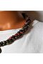 Jade Stone Jasper Three Rows Necklace - 2