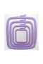 No:3 Wooden Colored Plastic Square Pulley - No: 3 (MID): 8.66 Inch X 7.68 Inch (19.5 CM X 22 CM) - 6