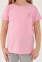 1449 Girls' Light Cute Pink Short Sleeve Pajama Set - 2