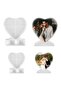 Epoxy Big Heart Picture Holder Photo Frame Silicone Mold - 2