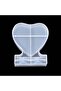 Epoxy Big Heart Picture Holder Photo Frame Silicone Mold - 6