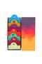 7 Pairs Unisex Comics Space Hot Dog Themed Embroidered Colorful Socks in Special Box - 2