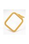 No:3 Wooden Colored Plastic Square Pulley - No: 3 (MID): 8.66 Inch X 7.68 Inch (19.5 CM X 22 CM) - 2