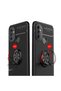 One Plus Nord N100 Case Smooth and Soft Back Surface Ravel Cover with Ring Stand - 3