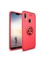 Huawei P Smart 2019 Case Smooth and Soft Back Surface Ravel Cover with Ring Stand - 2